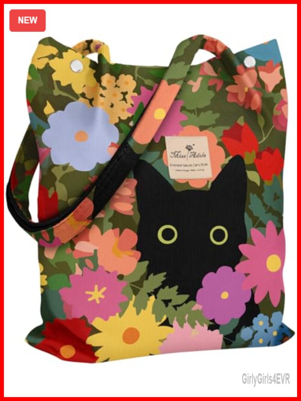 Corduroy Tote Bag for Women Cute Design Large Capacity